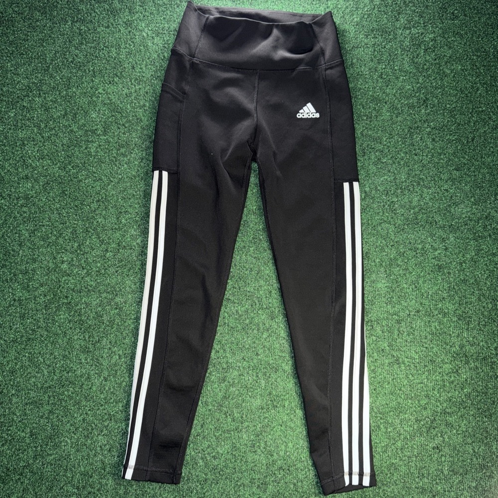 Adidas Leggings Women's Size Small 3 Stripes